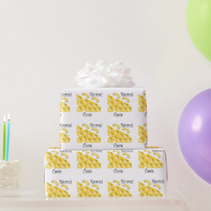 Macaroni Cheese Design  Wrapping Paper