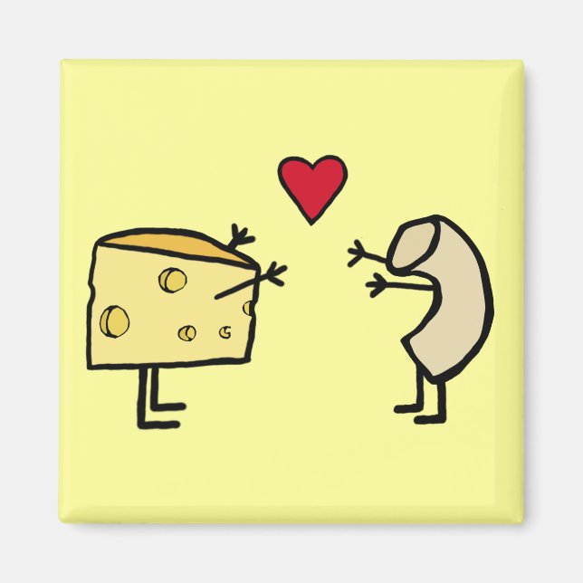 Macaroni et aimant au fromage (Devant)