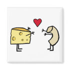 Macaroni et aimant au fromage