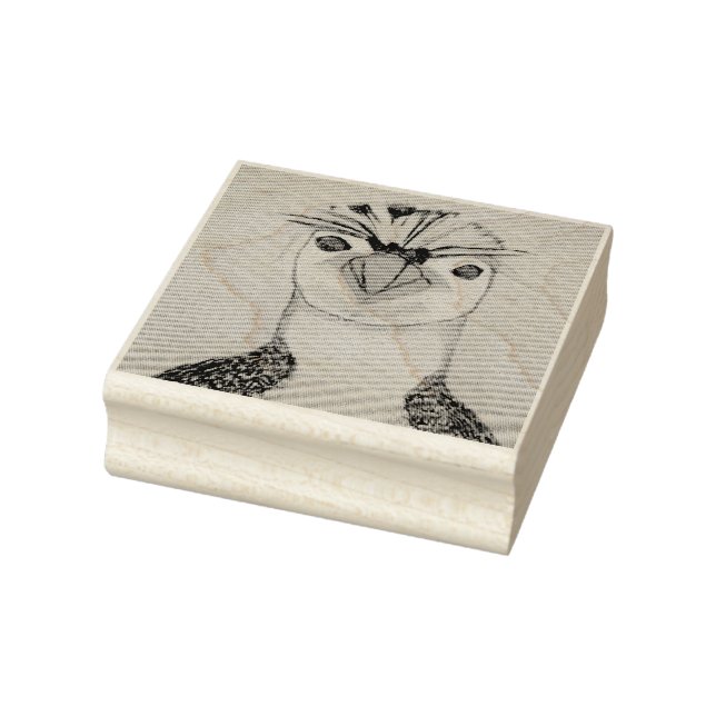Macaroni Penguin Rubber Stamp (Stamp)