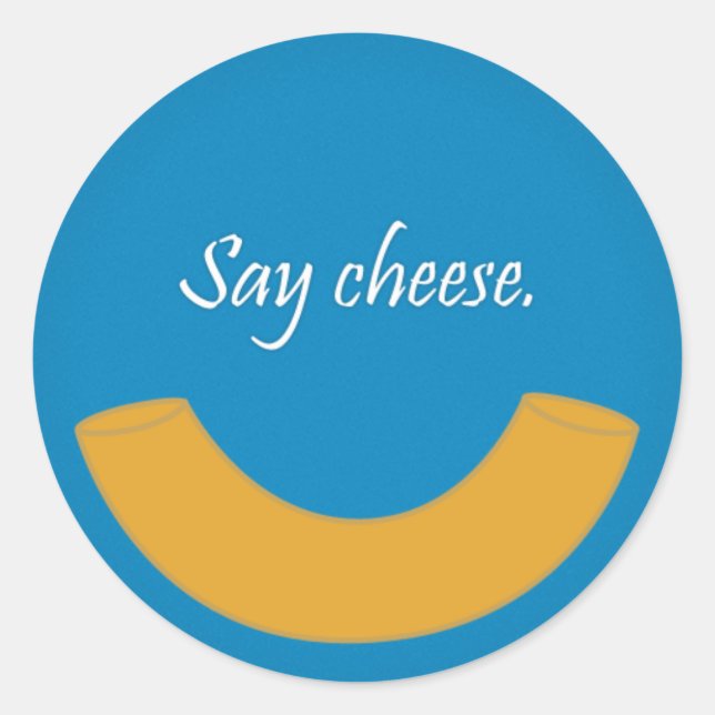 Macaroni Smile Stickers (Front)
