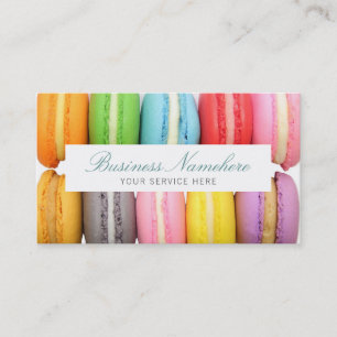 Macarons Business Card