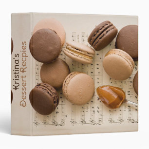 Macarons et musique Classeur de recettes