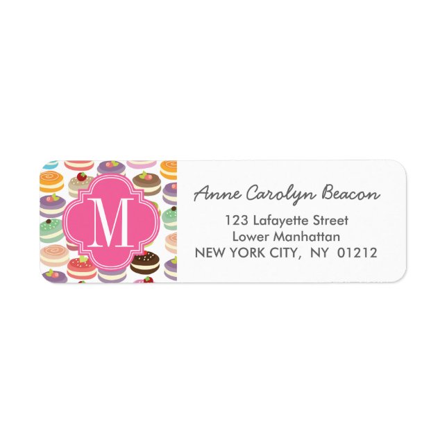 Macarons français personnalisés (Devant)