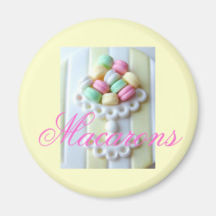 Macarons fridge magnet