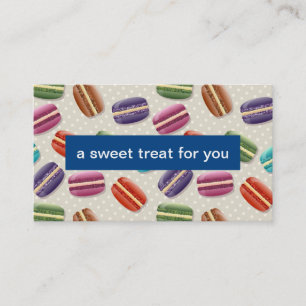 Macarons   Gift Voucher   Bakery Referral Card