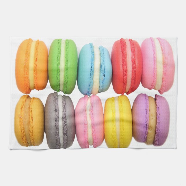 Macarons Kitchen Towel (Horizontal)
