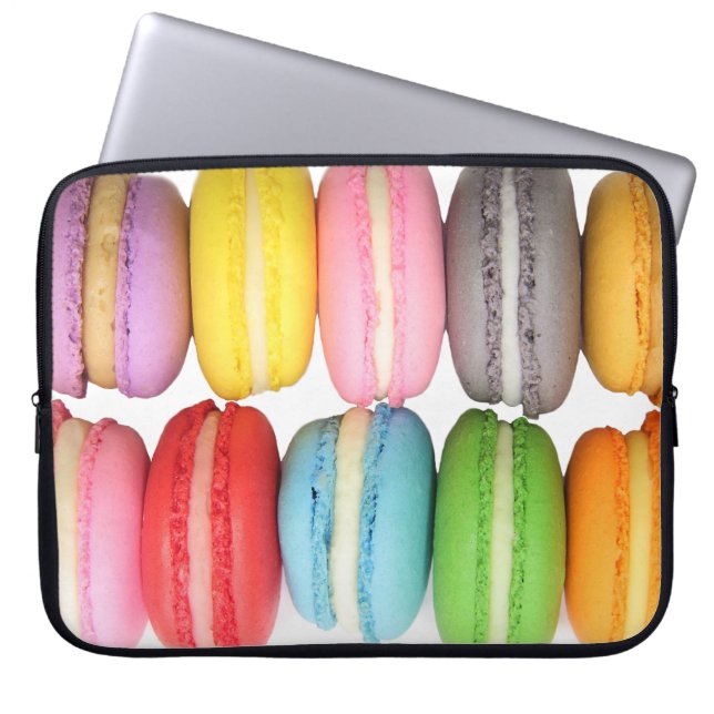 Macarons Laptop Sleeve (Front)