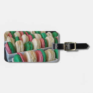 Macarons Luggage Tag