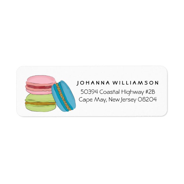 Macarons Macarons Français (Devant)