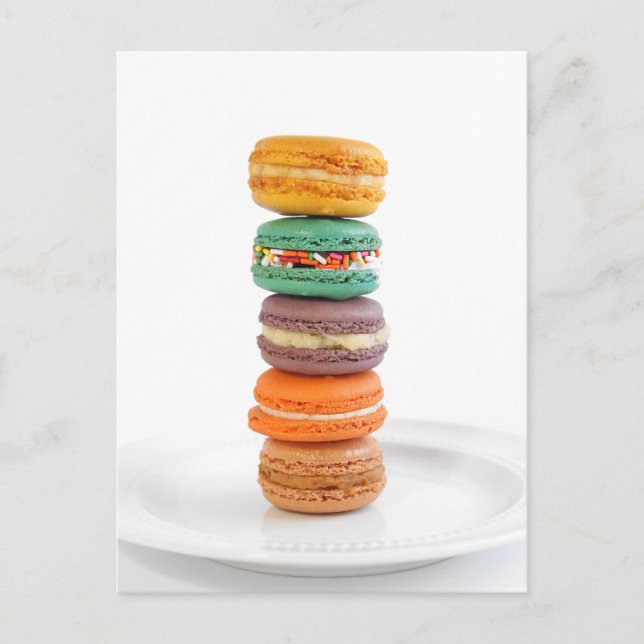 Macarons Postcard (Front)