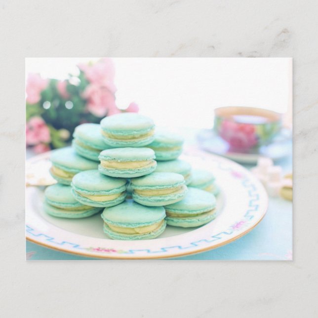 Macarons Postcard (Front)