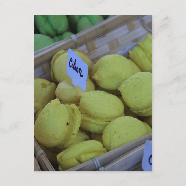Macarons Postcard (Front)