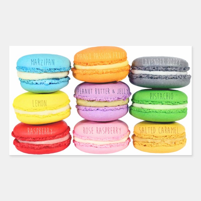 Macarons Stickers (Front)