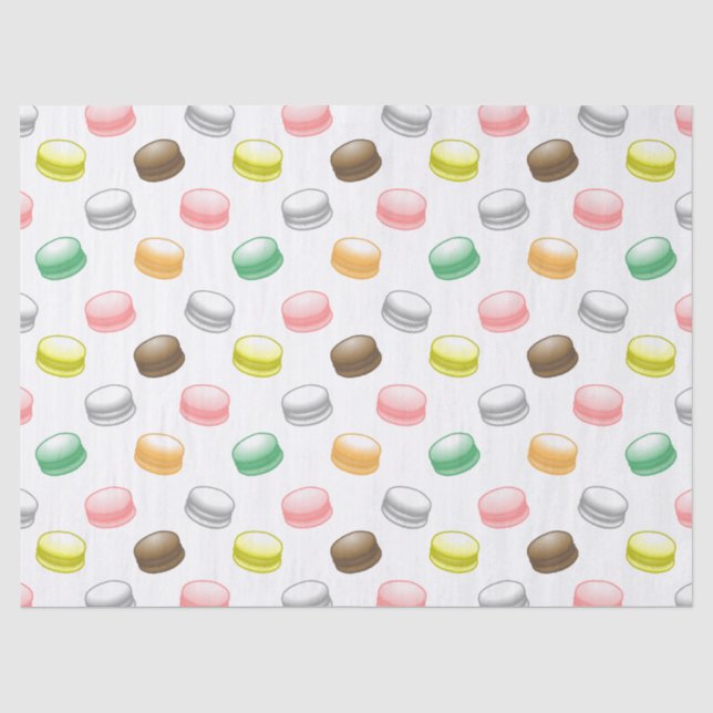 Macarons Tissue Paper (Front)