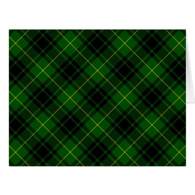 MacArthur tartan green plaid (Front Horizontal)