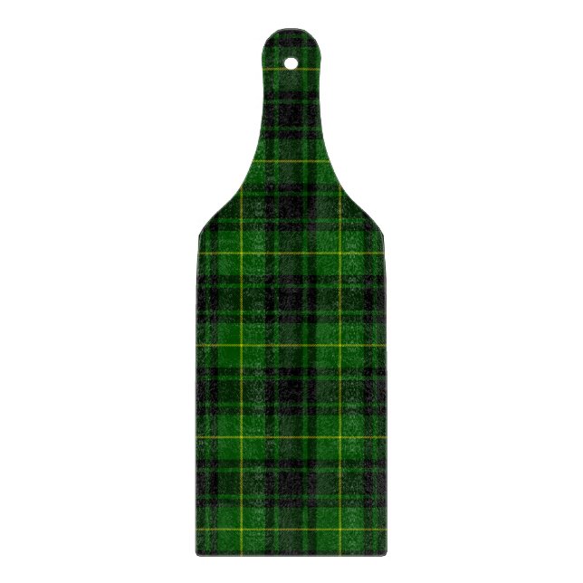MacArthur tartan green plaid Cutting Board (Front)