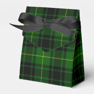 MacArthur tartan green plaid Favor Box