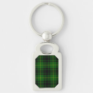 MacArthur tartan green plaid Keychain