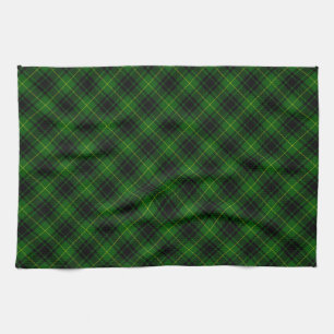 MacArthur tartan green plaid Kitchen Towel