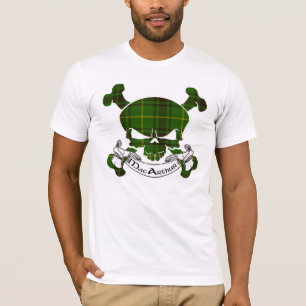 MacArthur Tartan Skull T-Shirt