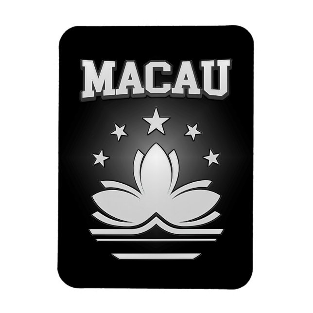 Macau  Coat of Arms Magnet (Vertical)