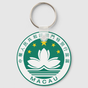 macau emblem keychain