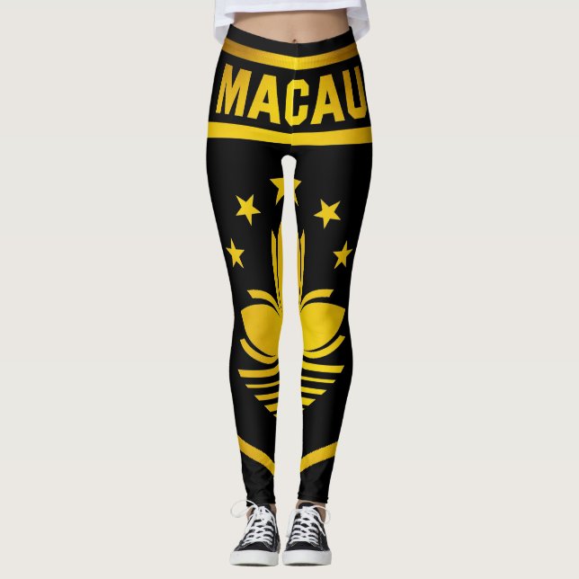 Macau Emblem Leggings (Front)