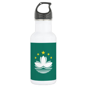 Macau Flag 532 Ml Water Bottle