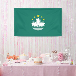 Macau flag banner