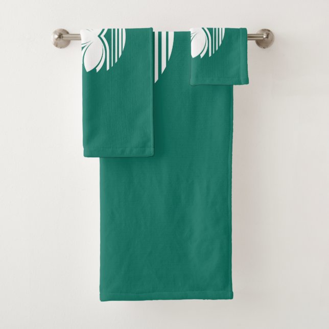 Macau flag bath towel set (Insitu)
