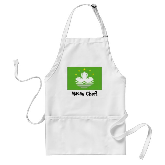 Macau flag chef apron (Front)