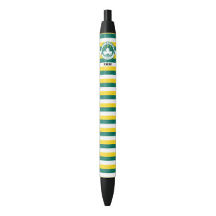 Macau Flag Cute Patriotic Black Ink Pen