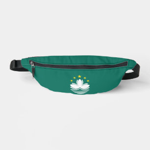 Macau flag fanny pack