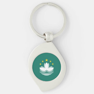 Macau Flag Keychain