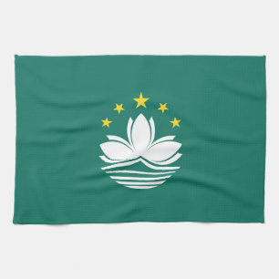 Macau flag kitchen towel