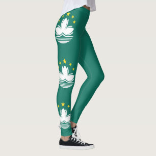 Macau Flag Leggings