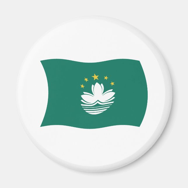 Macau Flag Magnet (Front)