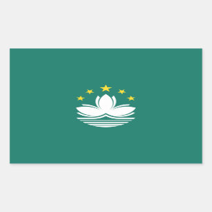 Macau Flag Sticker