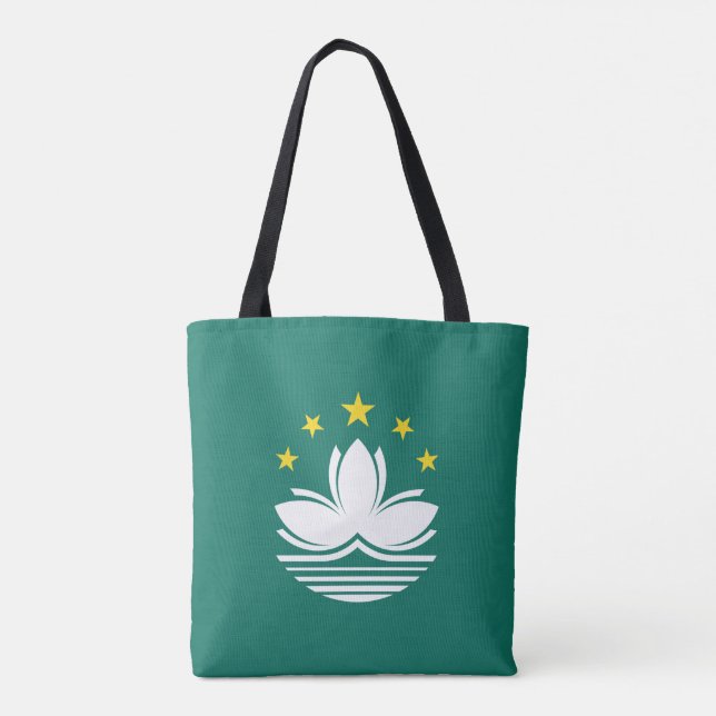 Macau Flag Tote Bag (Back)