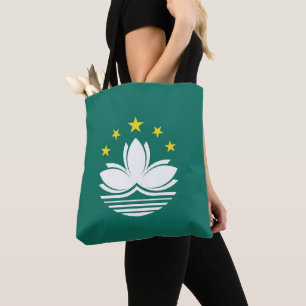Macau flag tote bag