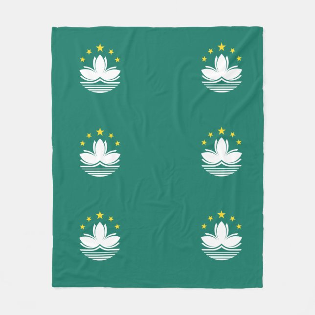 Macau Fleece Blanket (Front)