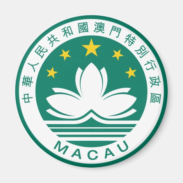 Macau Seal Magnet (Front)