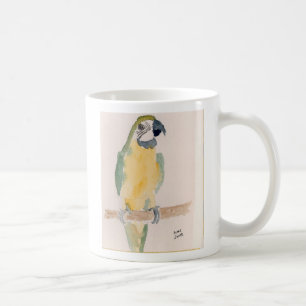 macaw coffee mug