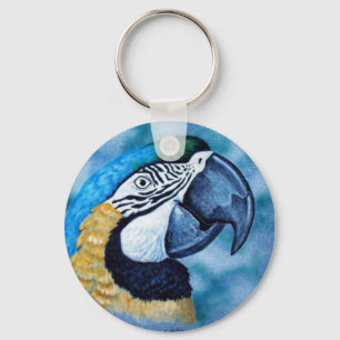 Macaw Keychain
