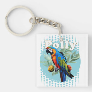 Macaw Keychain