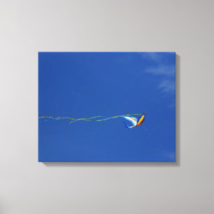Macaw Kite Canvas Print