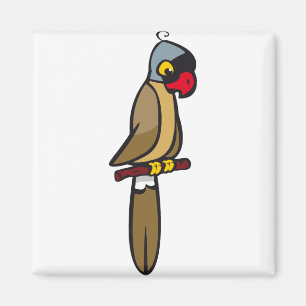 Macaw Parrot 2 Magnet