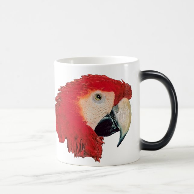 Macaw Parrot Bird Morphing Mug (Right)