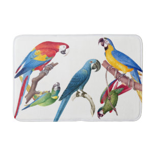 Macaw Parrot Birds Animal Wildlife Bath Mat